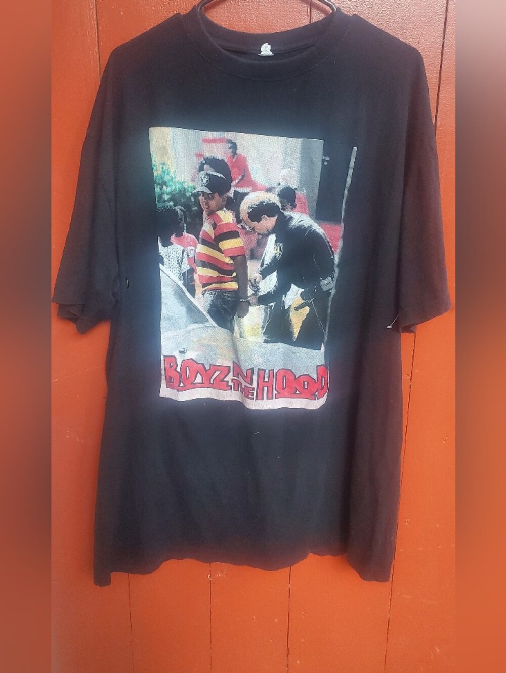 Black 'Boyz n the Hood' Graphic Tee - Men's Casual Shirt